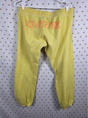 Victorias Secret PINK Heart Logo Logo BUTT Sweats Sweatpants Medium
